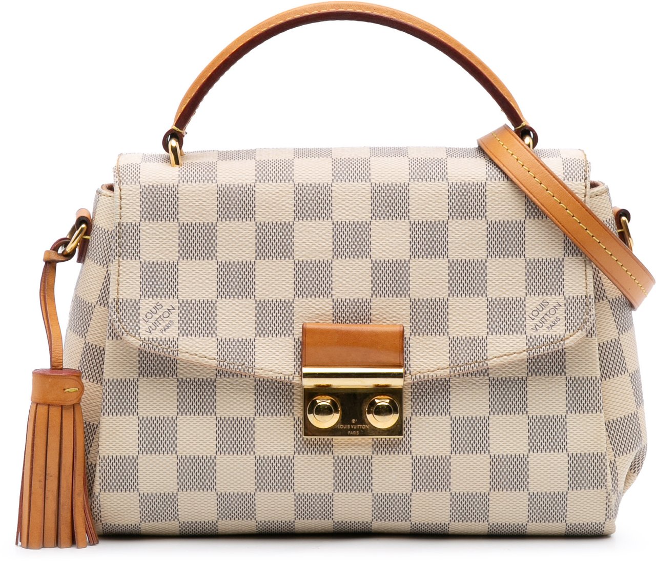 Louis Vuitton Damier Azur Croisette Wit
