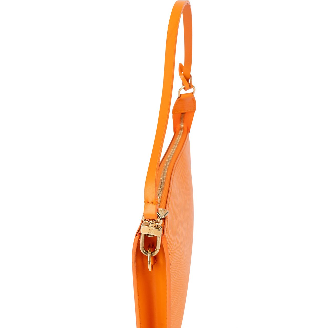Louis Vuitton Orange Epi Leather Pochette Accessoire Handbag Oranje