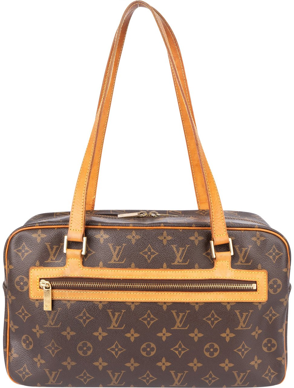 Louis Vuitton Louis Vuitton Canvas Monogram Cite GM Shoulder Bag Bruin