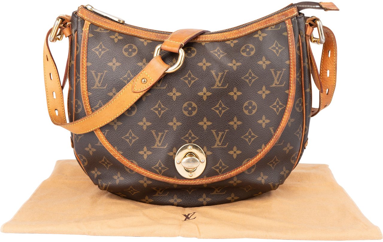 Louis Vuitton Louis Vuitton Canvas Monogram Tulum GM Crossbody Bag Bruin