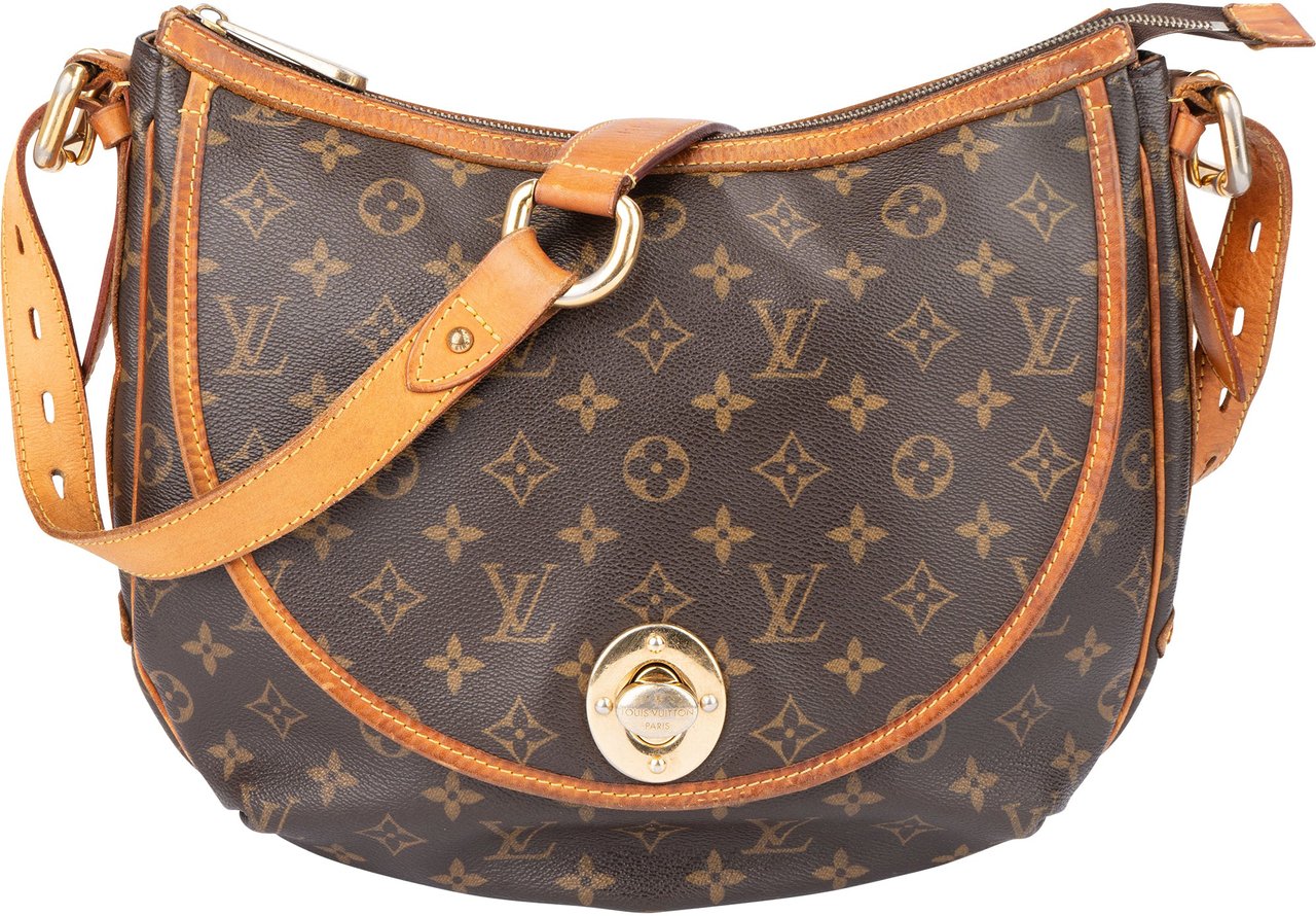 Louis Vuitton Louis Vuitton Canvas Monogram Tulum GM Crossbody Bag Bruin