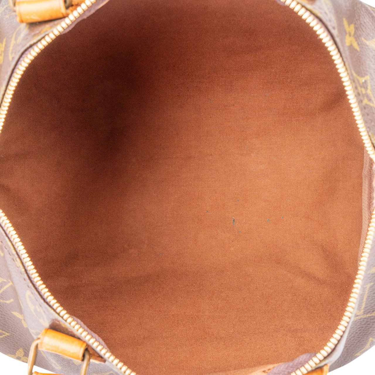 Louis Vuitton Louis Vuitton Canvas Monogram Speedy 30 Handbag Bruin