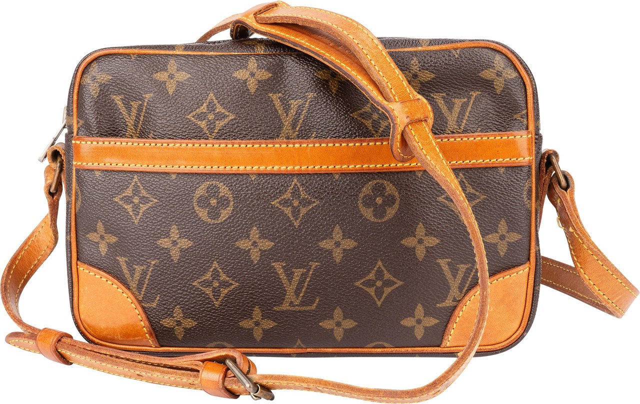 Louis Vuitton Louis Vuitton Canvas Monogram Trocadero 23 Crossbody Bag Bruin