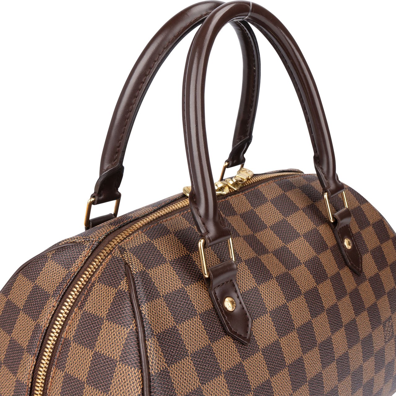Louis Vuitton Louis Vuitton Damier Ebene Monogram Ribera Handbag Bruin