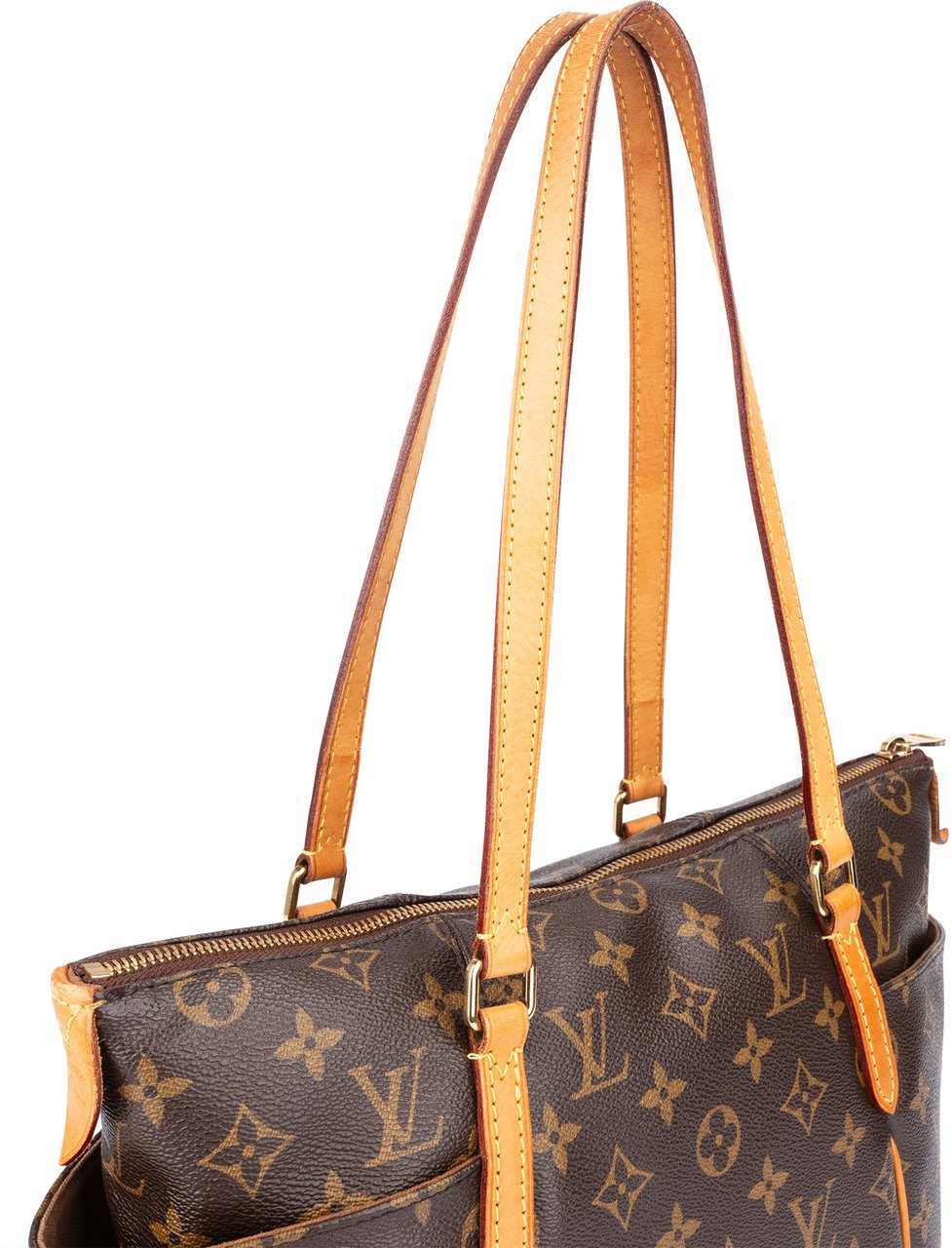 Louis Vuitton Louis Vuitton Canvas Monogram Totally PM Handbag Bruin