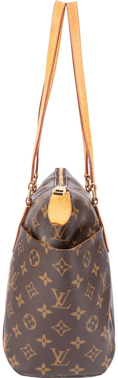 Louis Vuitton Louis Vuitton Canvas Monogram Totally PM Handbag Bruin