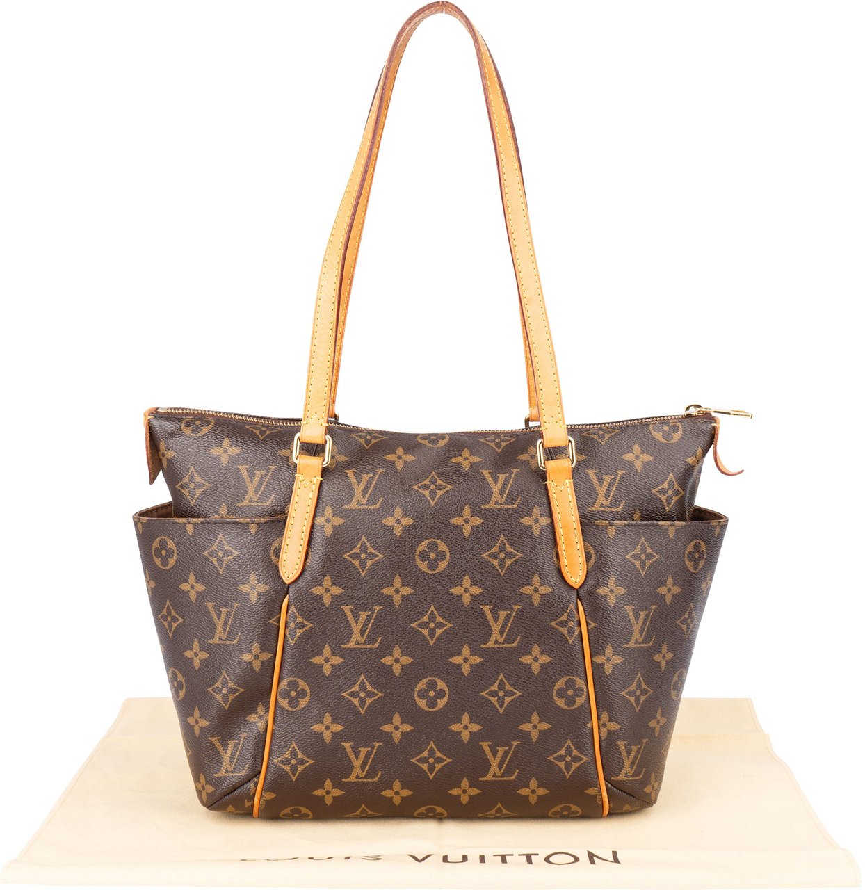 Louis Vuitton Louis Vuitton Canvas Monogram Totally PM Handbag Bruin