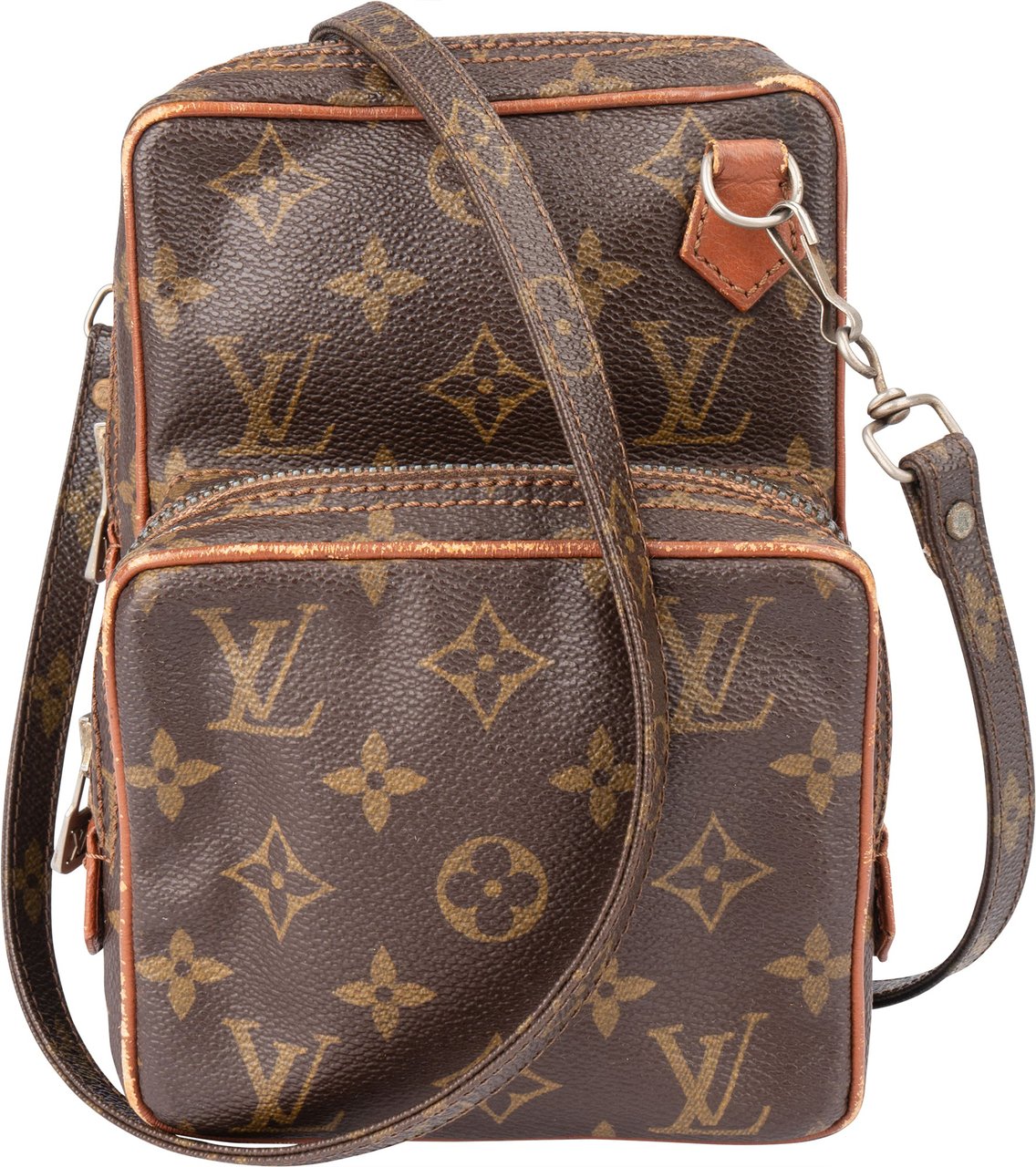 Louis Vuitton Louis Vuitton Canvas Monogram Amazone Crossbody Bag Bruin