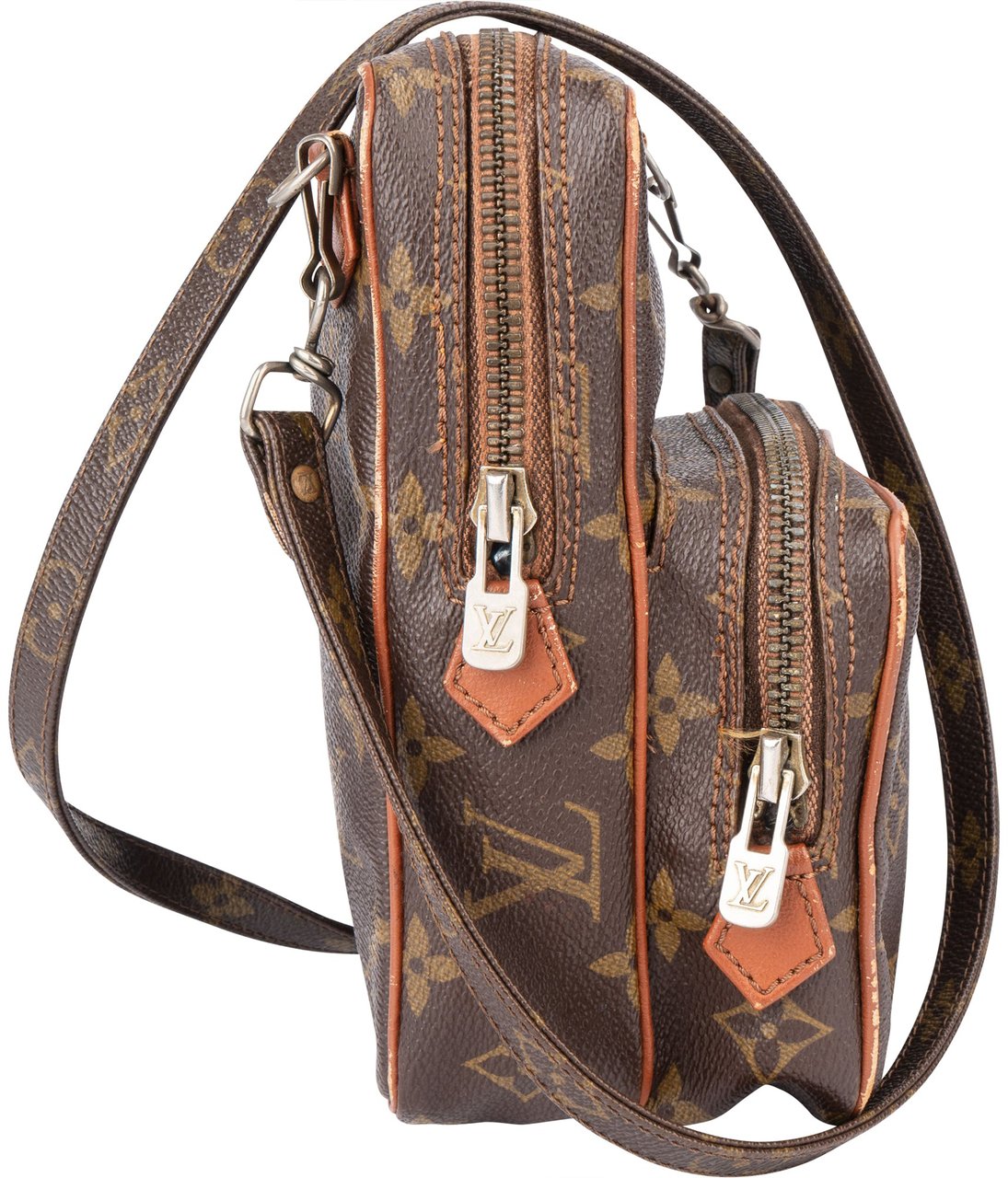 Louis Vuitton Louis Vuitton Canvas Monogram Amazone Crossbody Bag Bruin