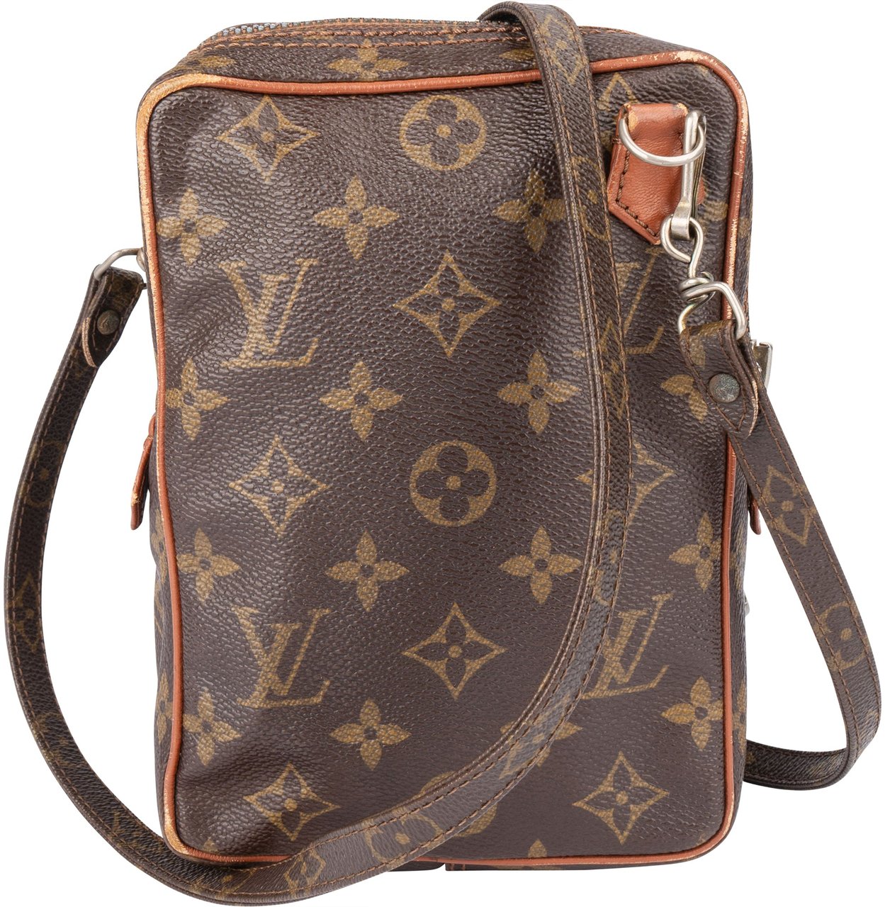 Louis Vuitton Louis Vuitton Canvas Monogram Amazone Crossbody Bag Bruin
