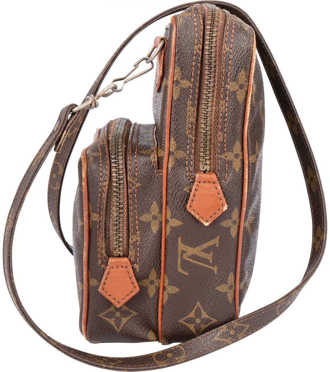 Louis Vuitton Louis Vuitton Canvas Monogram Amazone Crossbody Bag Bruin