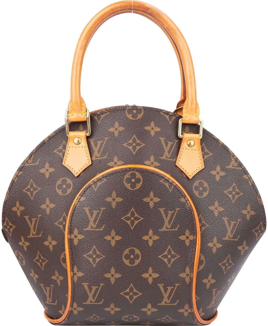 Louis Vuitton Louis Vuitton Canvas Monogram Ellipse PM Handbag Bruin