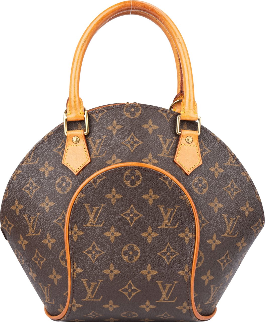 Louis Vuitton Louis Vuitton Canvas Monogram Ellipse PM Handbag Bruin