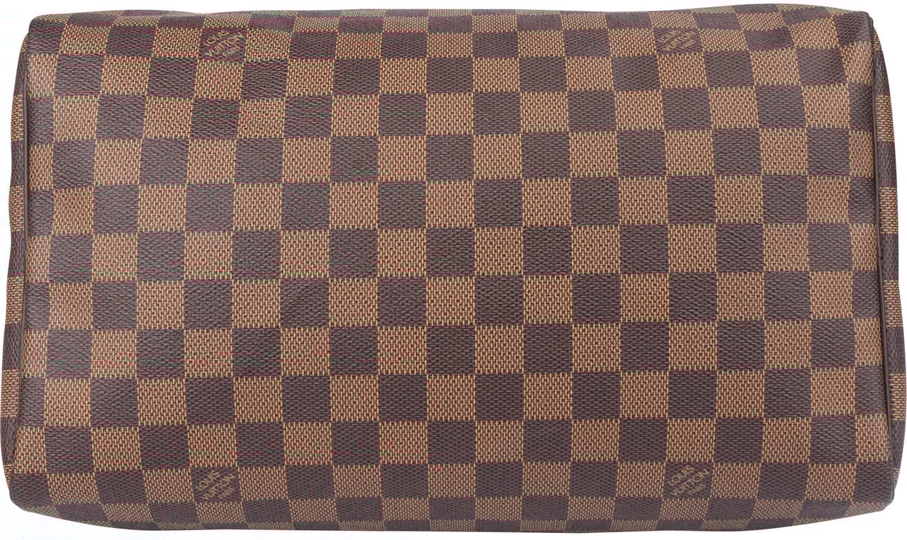 Louis Vuitton Louis Vuitton Damier Ebene Monogram Speedy 30 Handbag Bruin