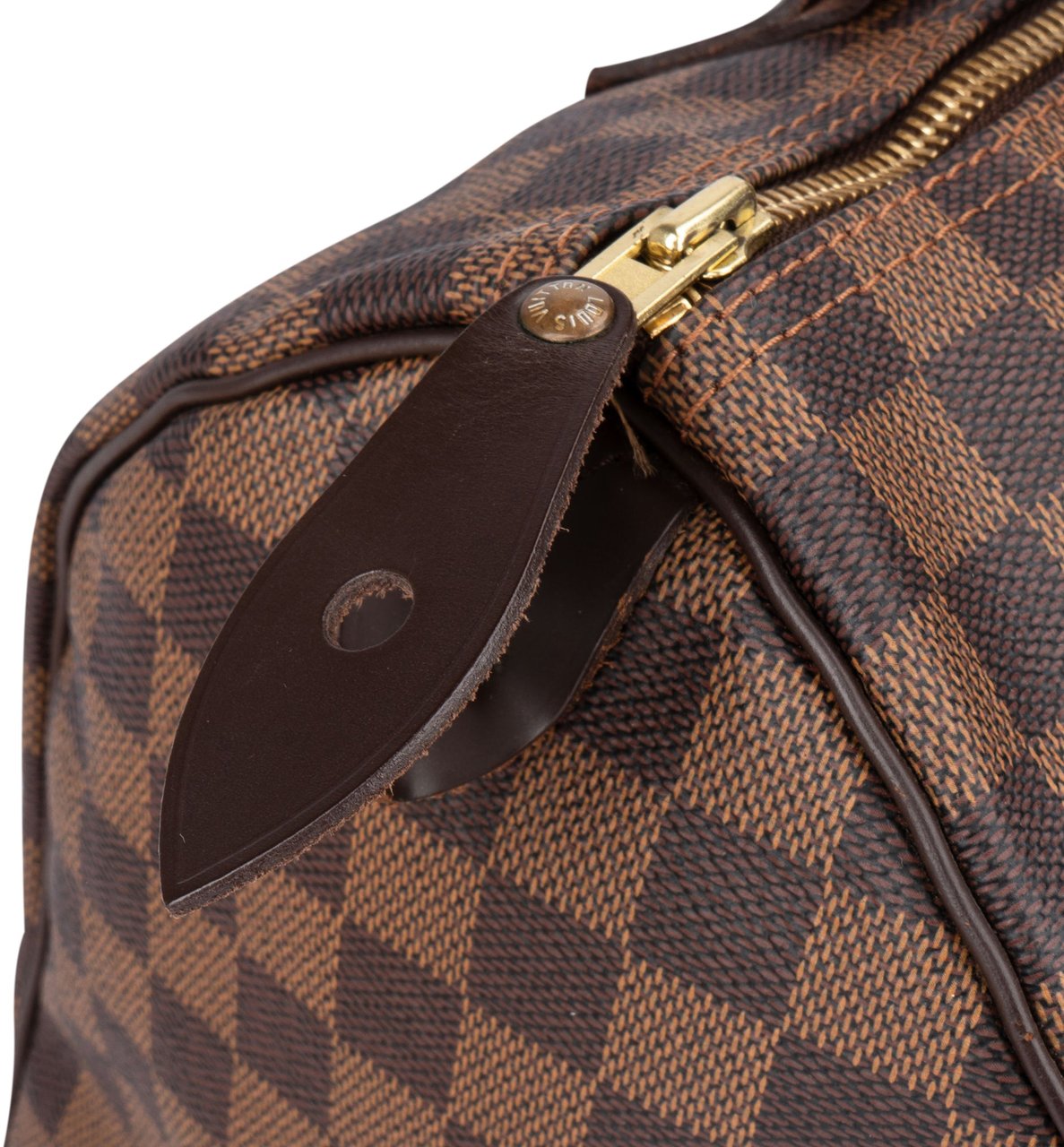 Louis Vuitton Louis Vuitton Damier Ebene Monogram Speedy 30 Handbag Bruin