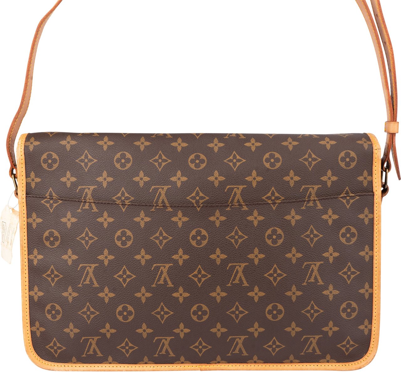 Louis Vuitton Louis Vuitton Canvas Monogram Gibeciere Crossbody Bag Bruin