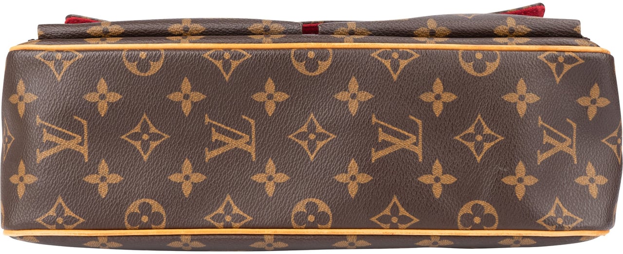 Louis Vuitton Louis Vuitton Canvas Monogram Viva Cite MM Shoulder Bag Bruin