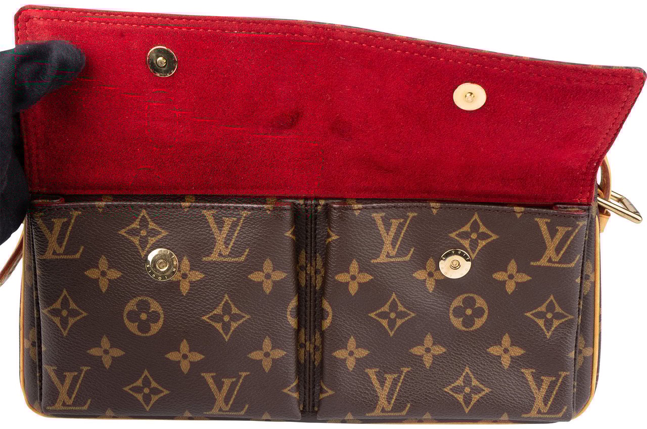 Louis Vuitton Louis Vuitton Canvas Monogram Viva Cite MM Shoulder Bag Bruin