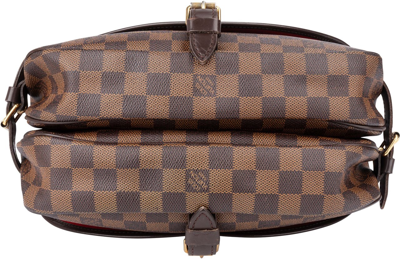 Louis Vuitton Louis Vuitton Damier Ebene Monogram Saumur 30 Crossbody Bag Bruin