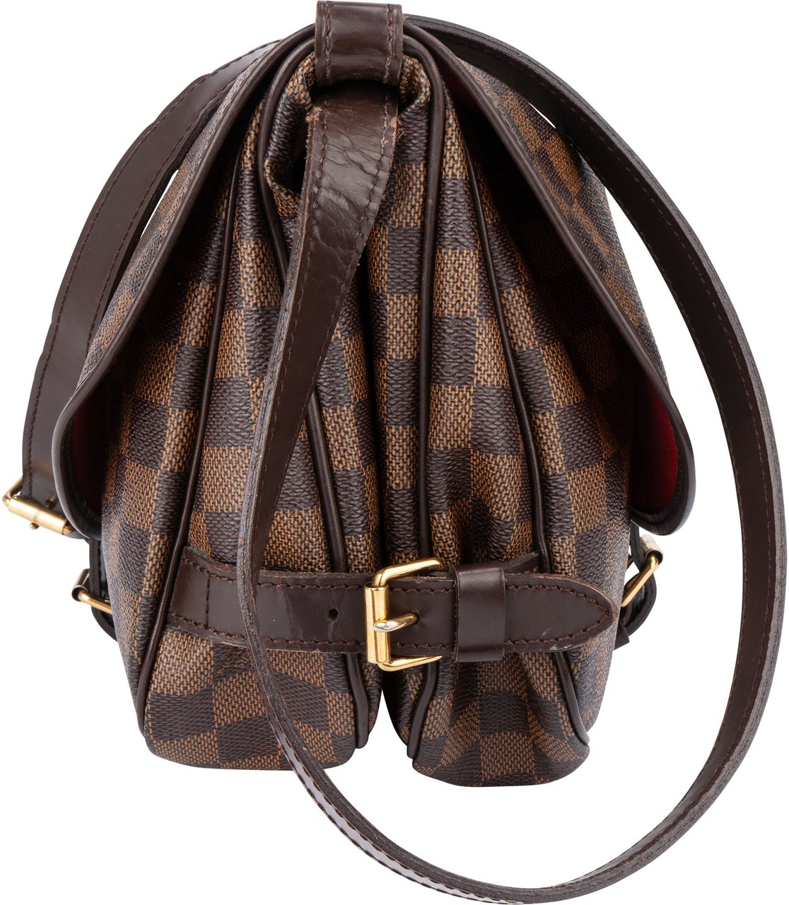 Louis Vuitton Louis Vuitton Damier Ebene Monogram Saumur 30 Crossbody Bag Bruin