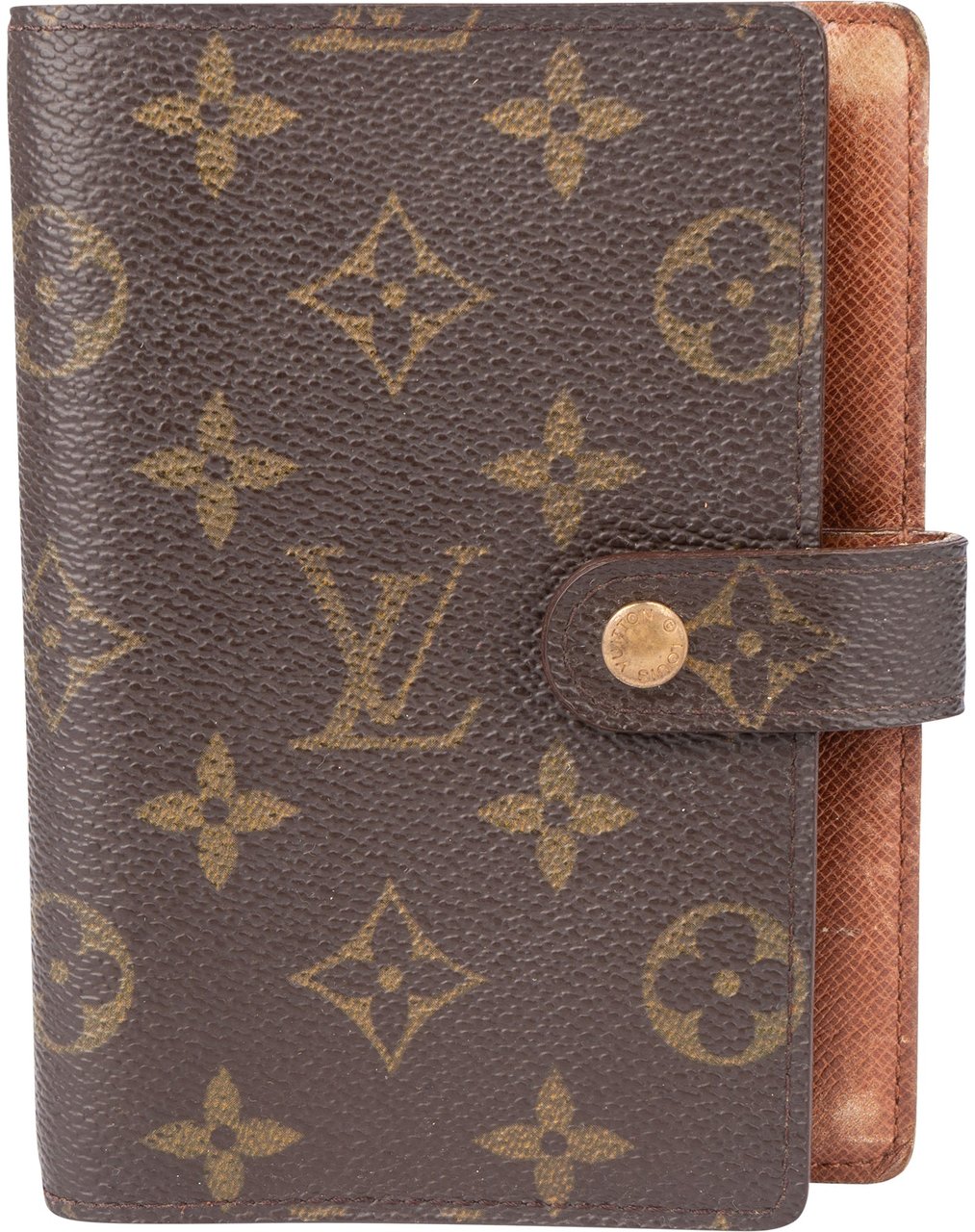 Louis Vuitton Louis Vuitton Canvas Monogram Agenda PM Bruin