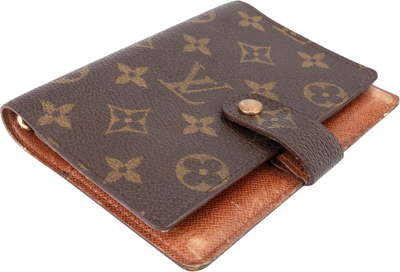 Louis Vuitton Louis Vuitton Canvas Monogram Agenda PM Bruin