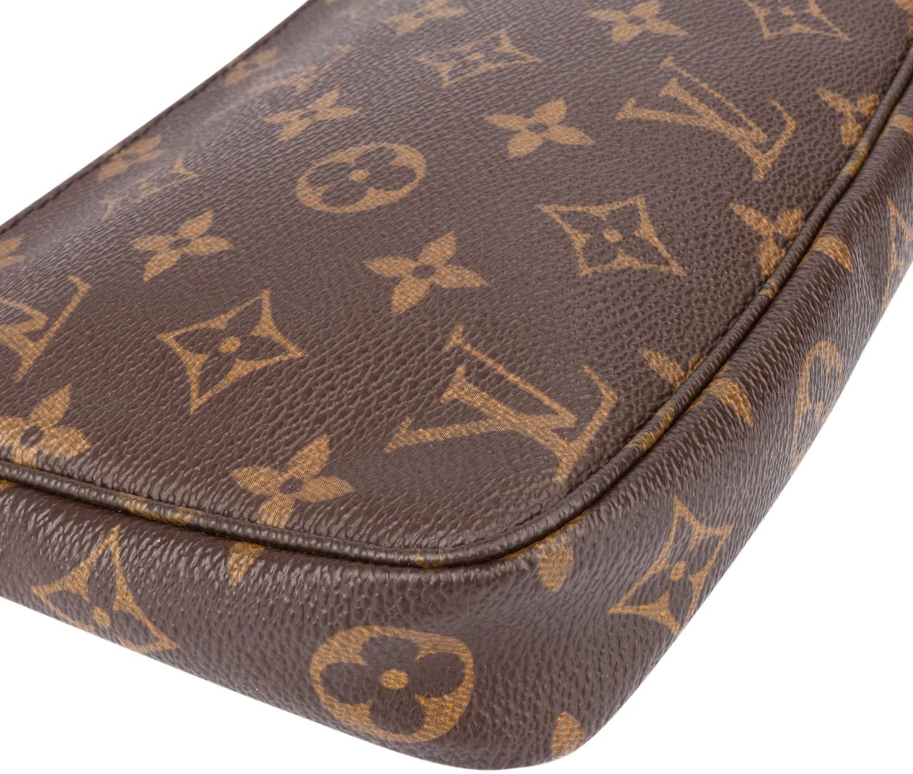 Louis Vuitton Louis Vuitton Canvas Monogram Pochette Accessoire Handbag Bruin