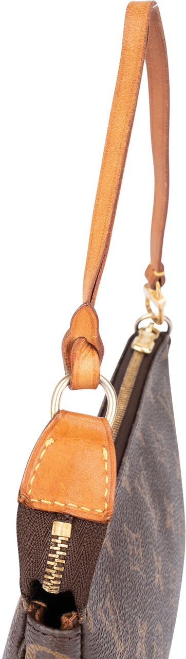 Louis Vuitton Louis Vuitton Canvas Monogram Pochette Accessoire Handbag Bruin