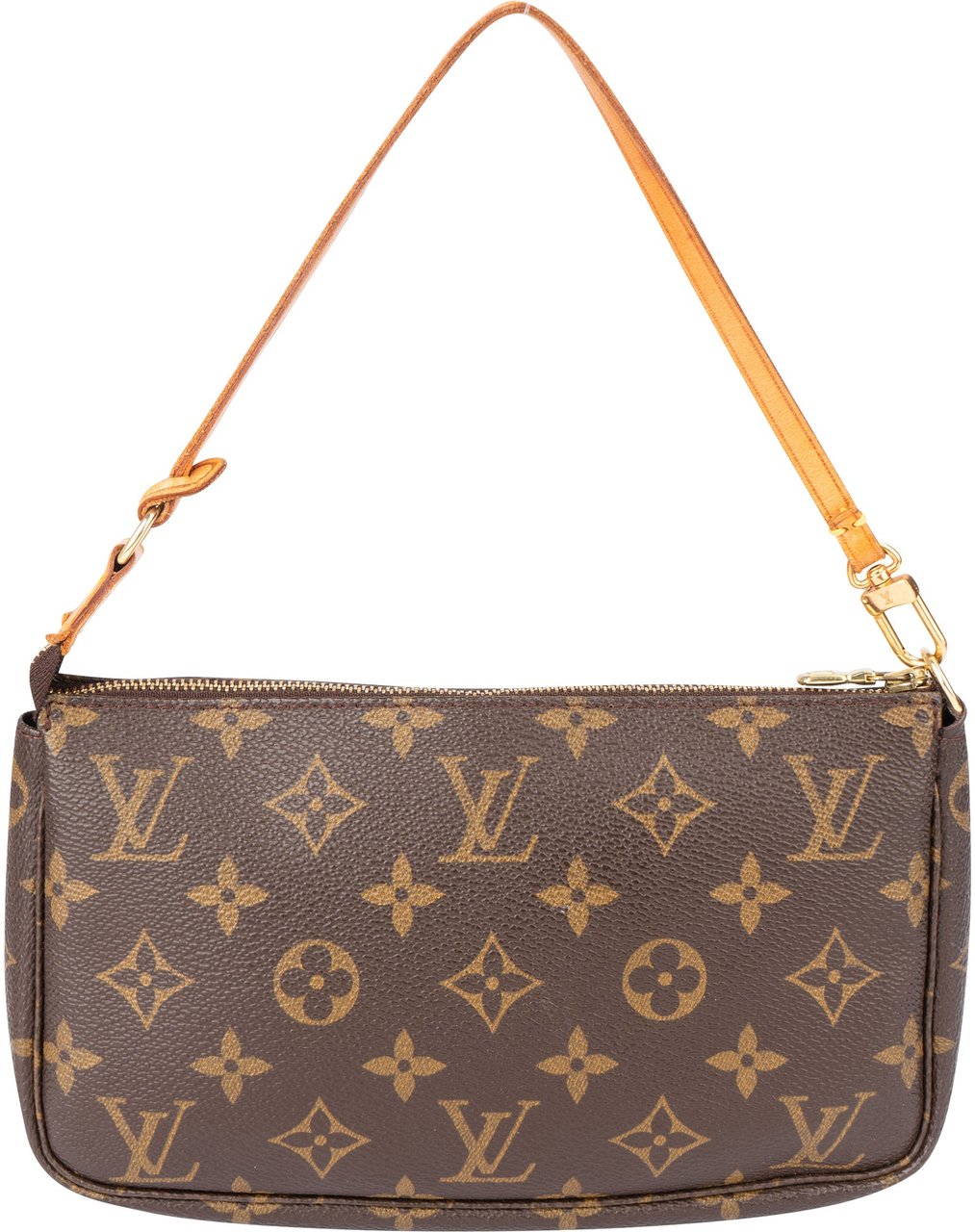 Louis Vuitton Louis Vuitton Canvas Monogram Pochette Accessoire Handbag Bruin