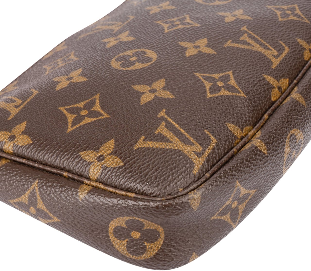 Louis Vuitton Louis Vuitton Canvas Monogram Pochette Accessoire Handbag Bruin