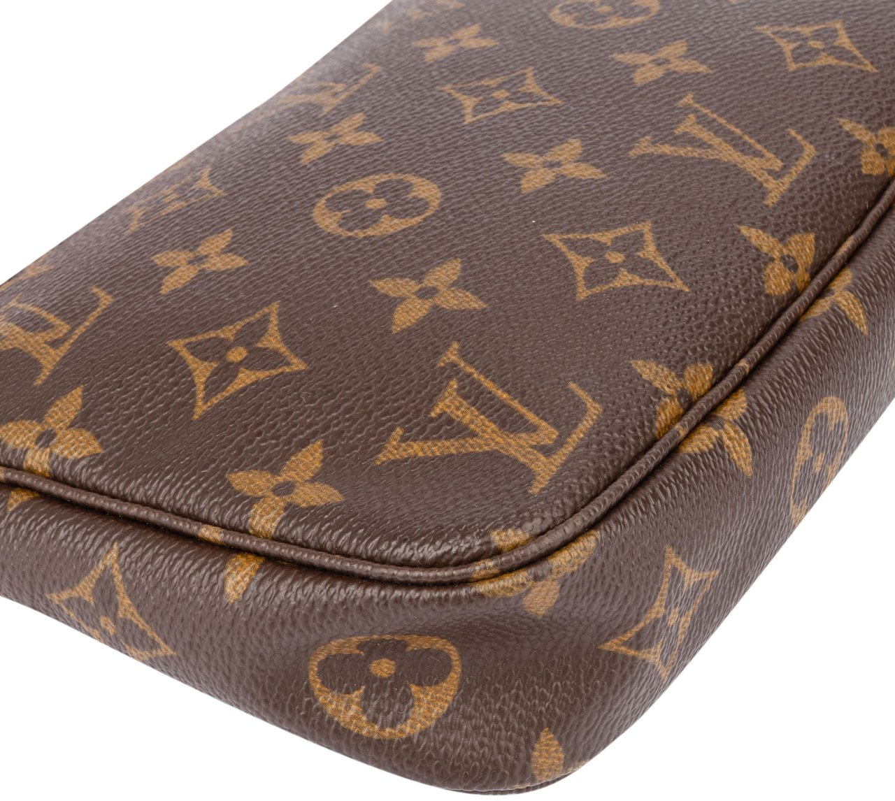 Louis Vuitton Louis Vuitton Canvas Monogram Pochette Accessoire Handbag Bruin