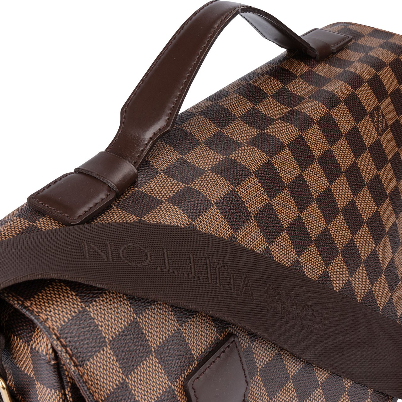 Louis Vuitton Louis Vuitton Damier Ebene Monogram Broadway Crossbody Bag Bruin