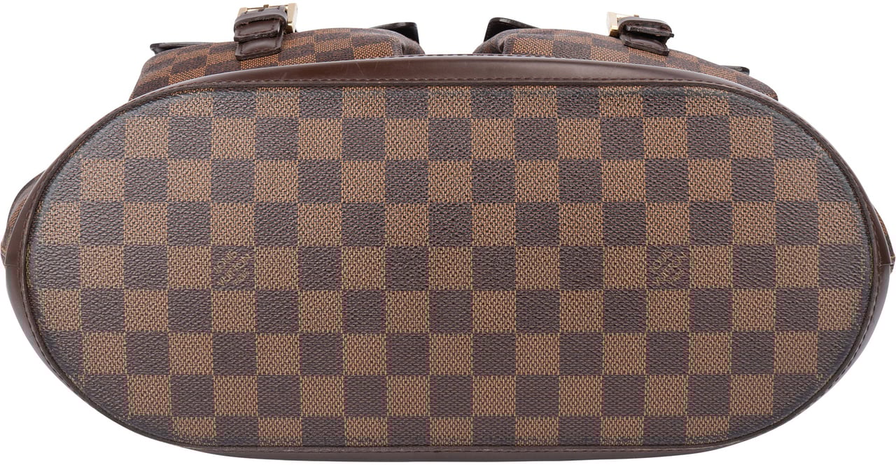 Louis Vuitton Louis Vuitton Canvas Monogram Manoque GM Handbag Bruin