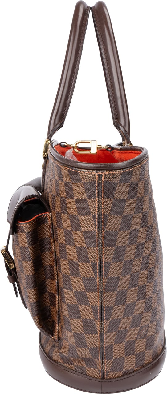 Louis Vuitton Louis Vuitton Canvas Monogram Manoque GM Handbag Bruin
