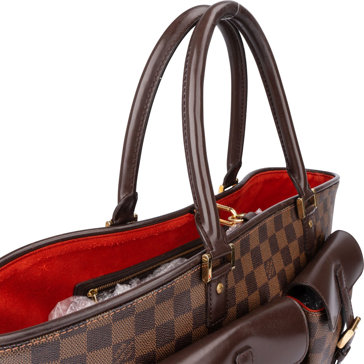 Louis Vuitton Louis Vuitton Canvas Monogram Manoque GM Handbag Bruin