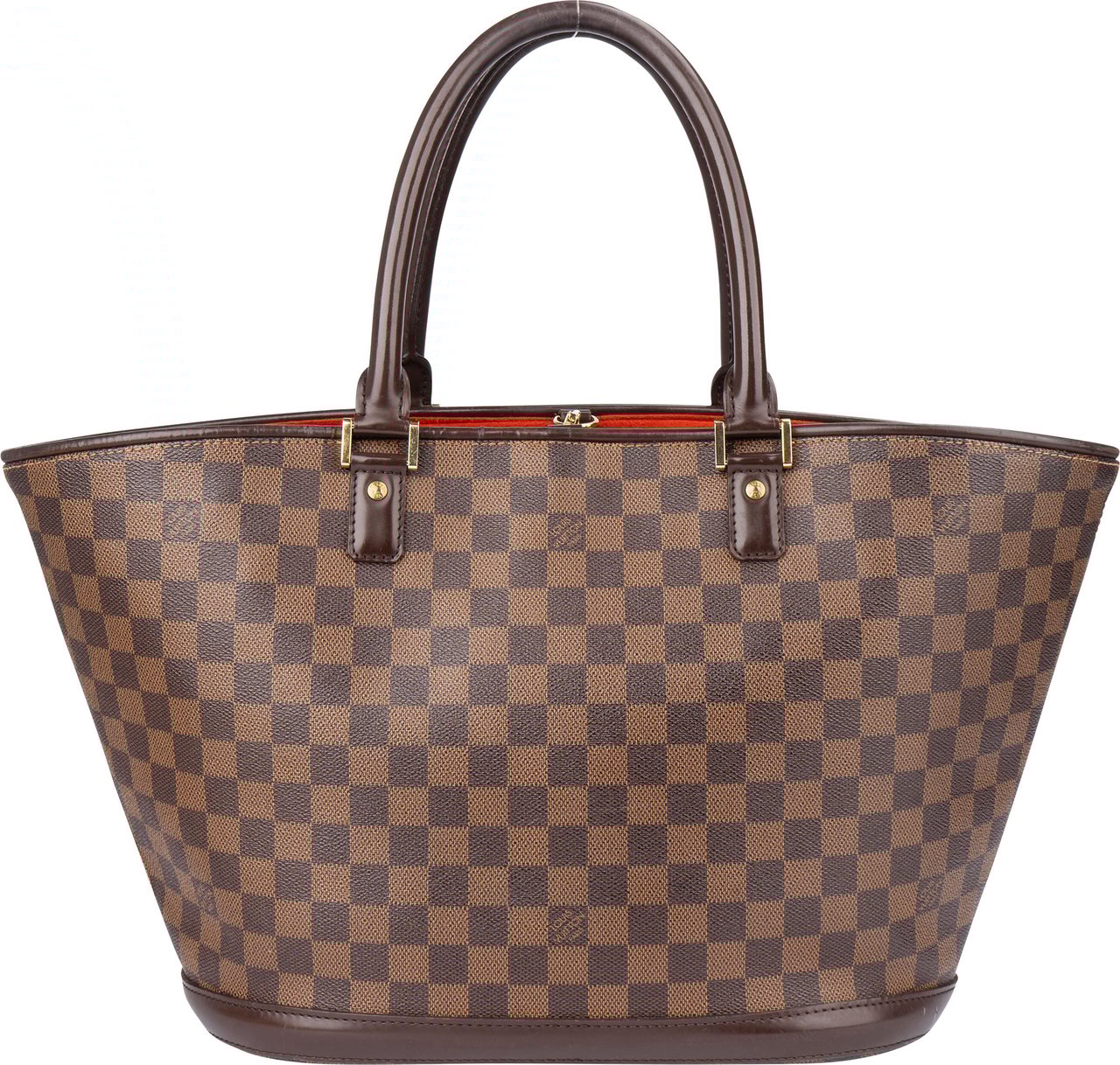 Louis Vuitton Louis Vuitton Canvas Monogram Manoque GM Handbag Bruin