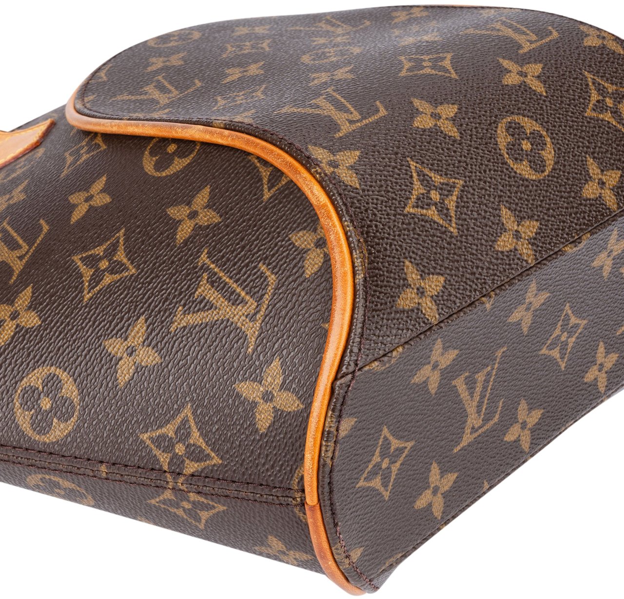 Louis Vuitton Louis Vuitton Canvas Monogram Ellipse PM Handbag Bruin