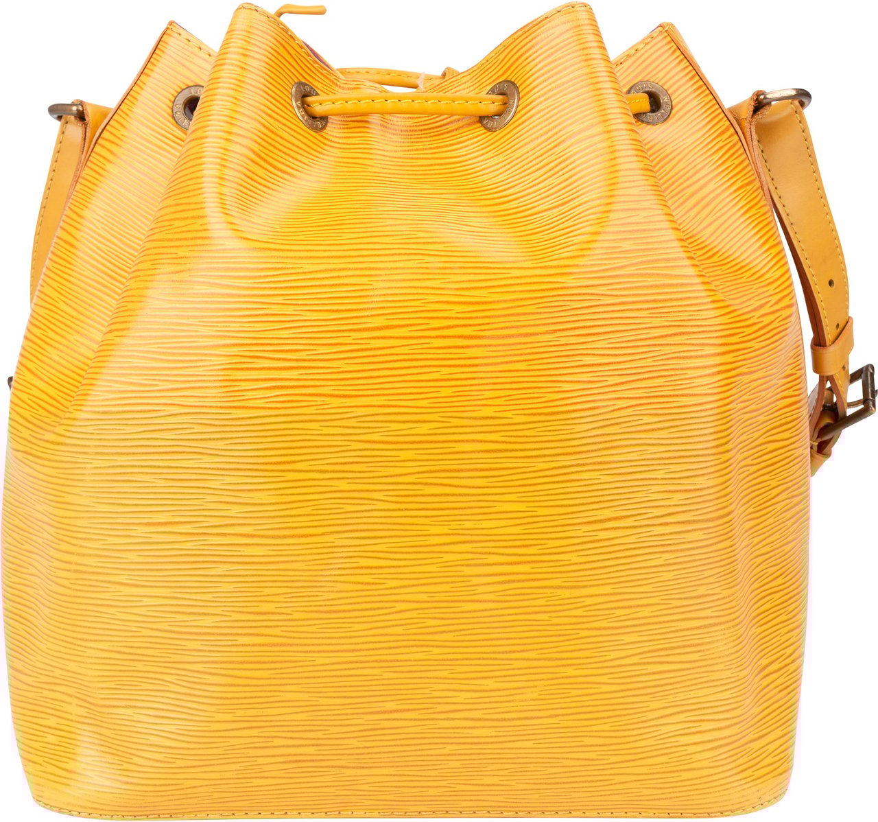 Louis Vuitton Louis Vuitton Yellow Epi Leather Sac Noe Petit Shoulder Bag Geel