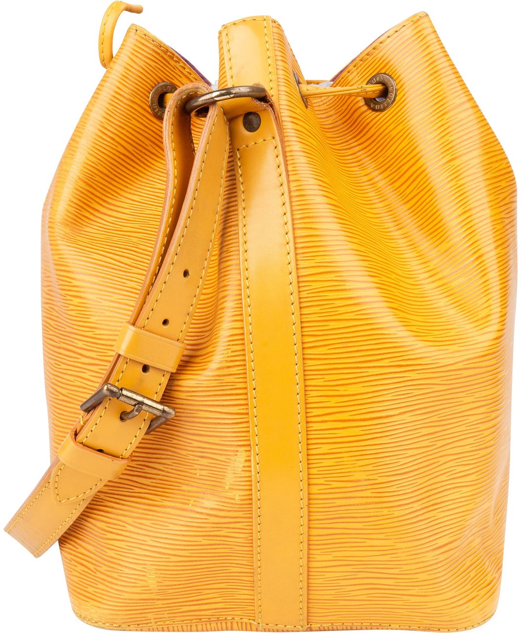 Louis Vuitton Louis Vuitton Yellow Epi Leather Sac Noe Petit Shoulder Bag Geel