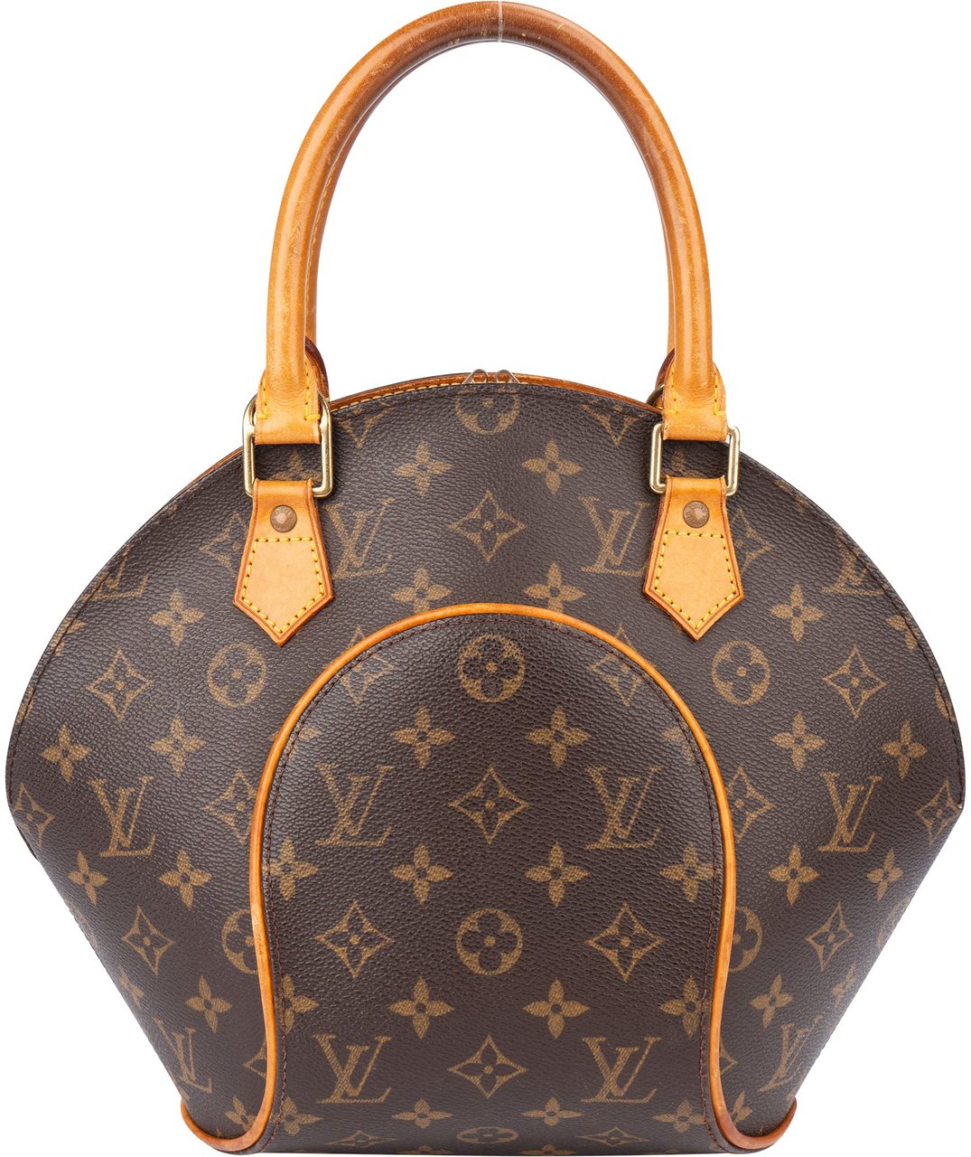 Louis Vuitton Louis Vuitton Canvas Monogram Ellipse PM Handbag Bruin