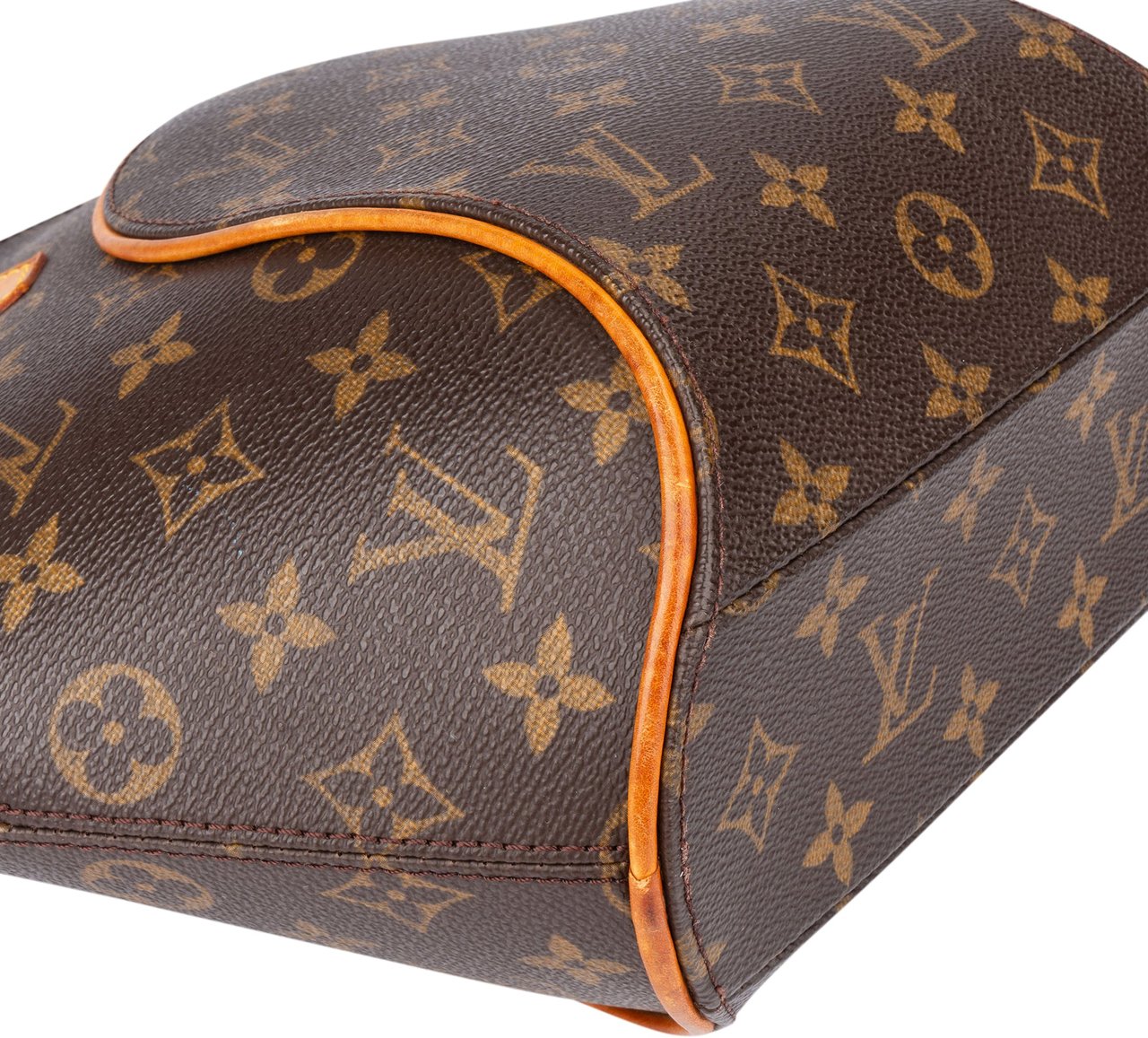 Louis Vuitton Louis Vuitton Canvas Monogram Ellipse PM Handbag Bruin