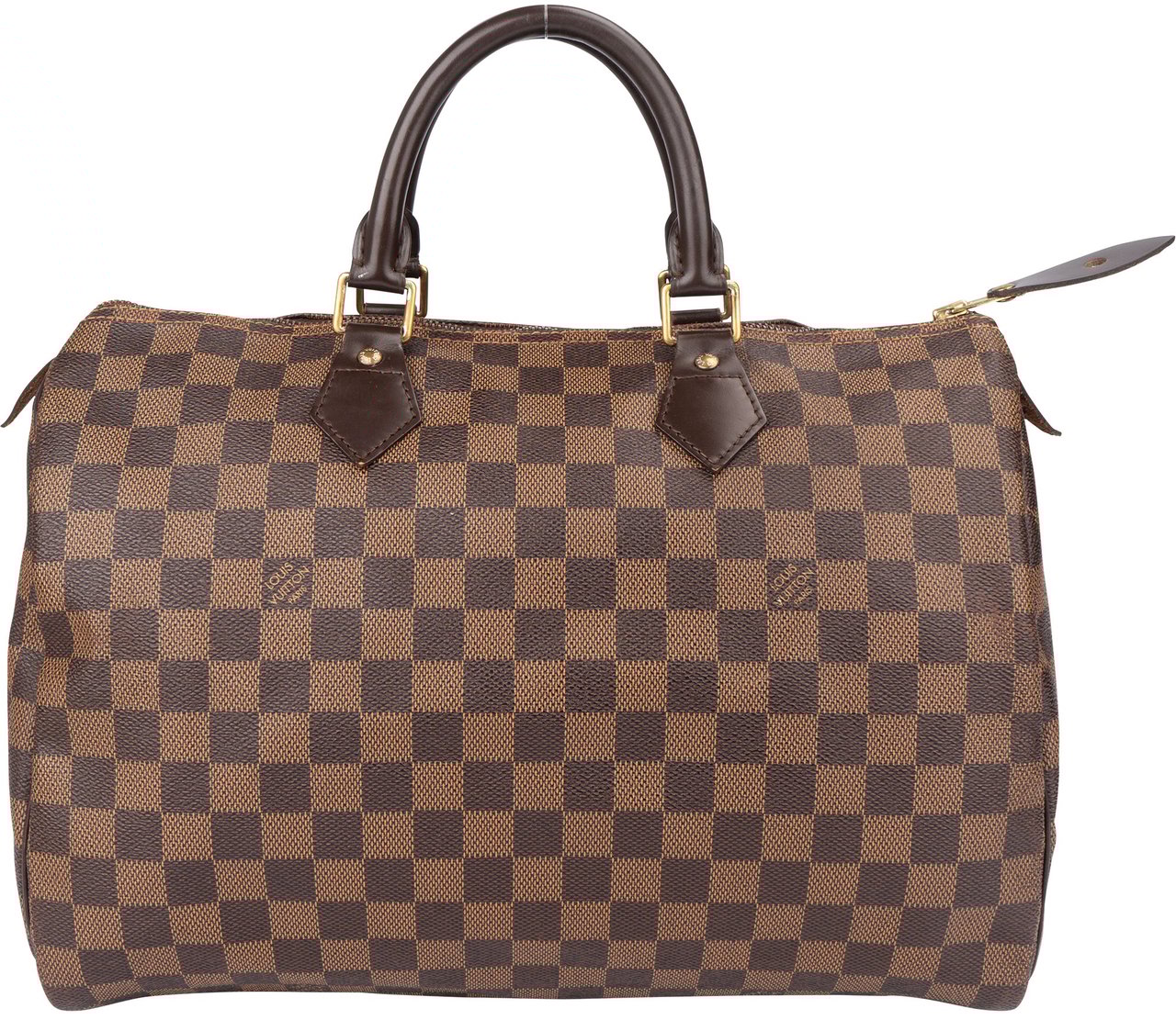 Louis Vuitton Louis Vuitton Damier Ebene Monogram Speedy 30 Handbag Bruin