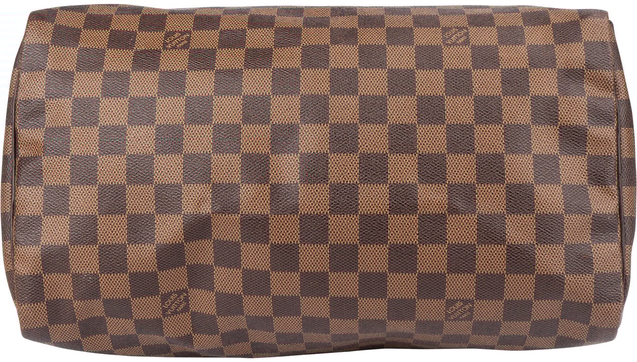 Louis Vuitton Louis Vuitton Damier Ebene Monogram Speedy 30 Handbag Bruin