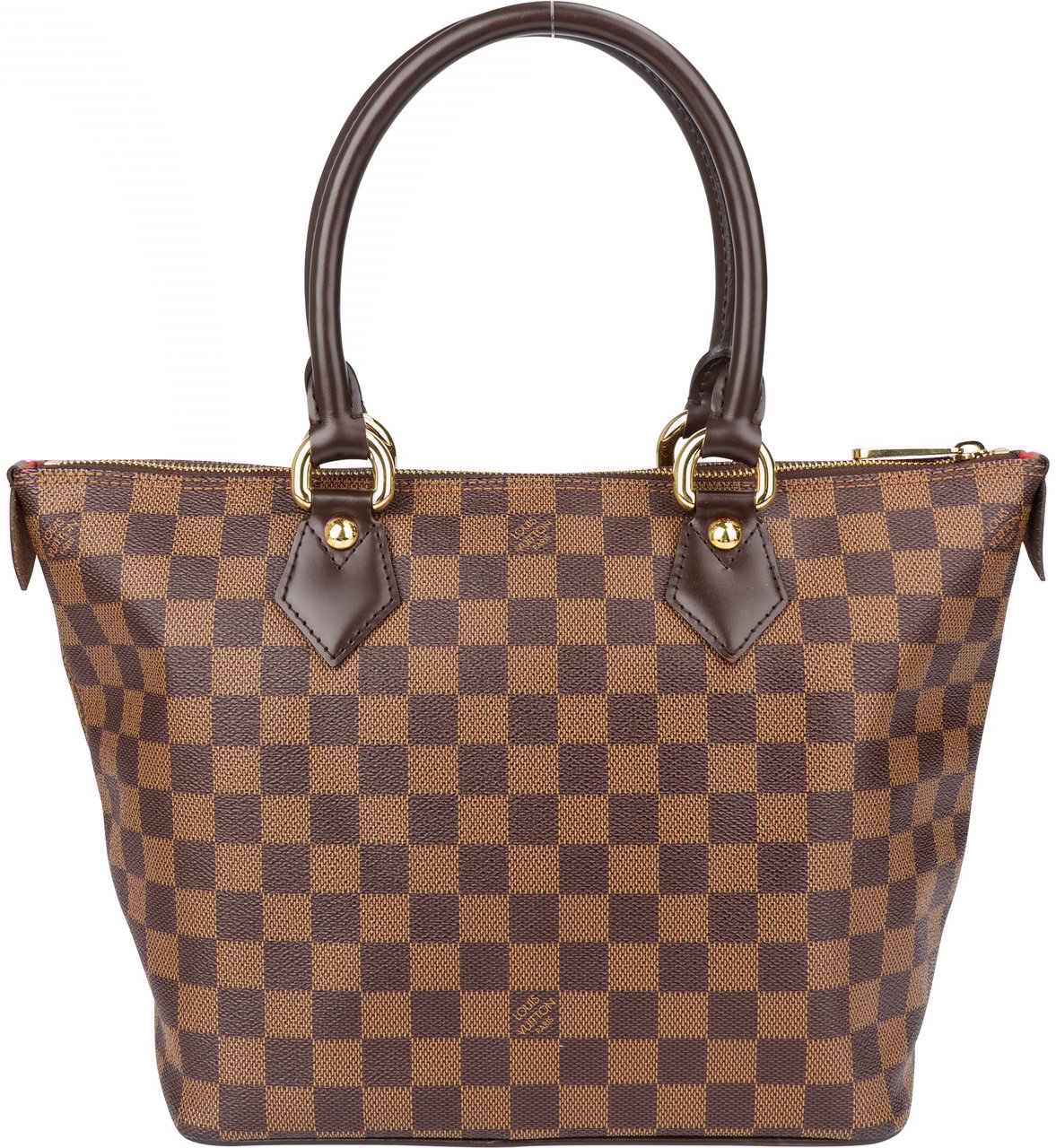 Louis Vuitton Louis Vuitton Damier Azur Monogram Saleya PM Handbag Bruin