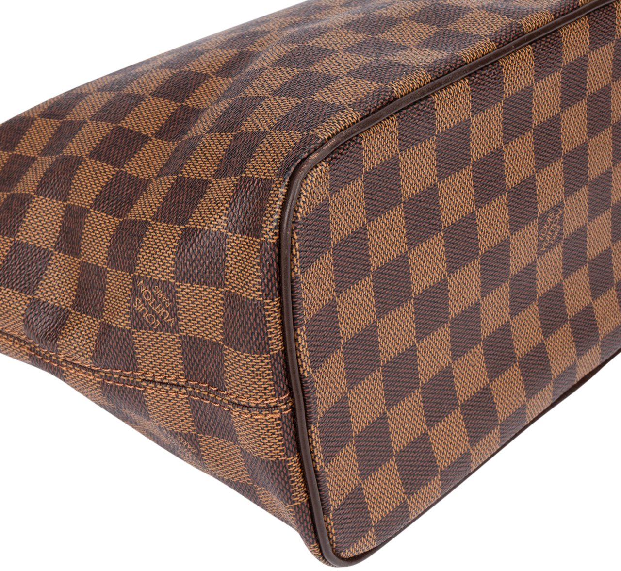 Louis Vuitton Louis Vuitton Damier Azur Monogram Saleya PM Handbag Bruin