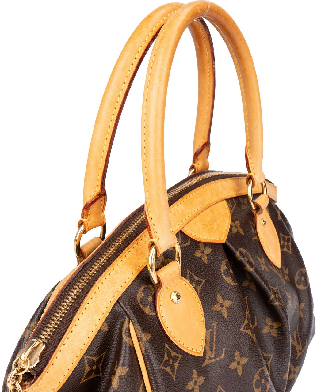 Louis Vuitton Louis Vuitton Canvas Monogram Tivoli PM Handbag Bruin