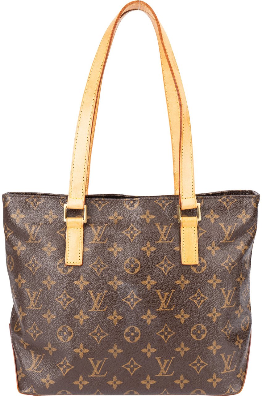 Louis Vuitton Louis Vuitton Canvas Monogram Cabas Piano Shoulder Bag Bruin