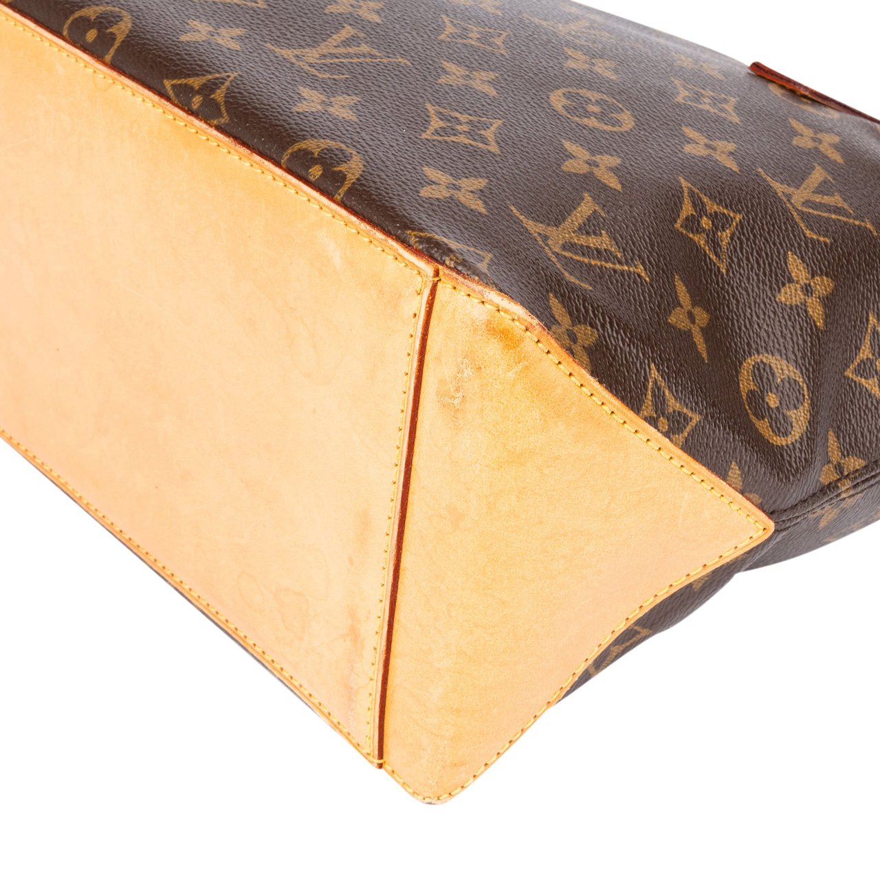 Louis Vuitton Louis Vuitton Canvas Monogram Cabas Piano Shoulder Bag Bruin