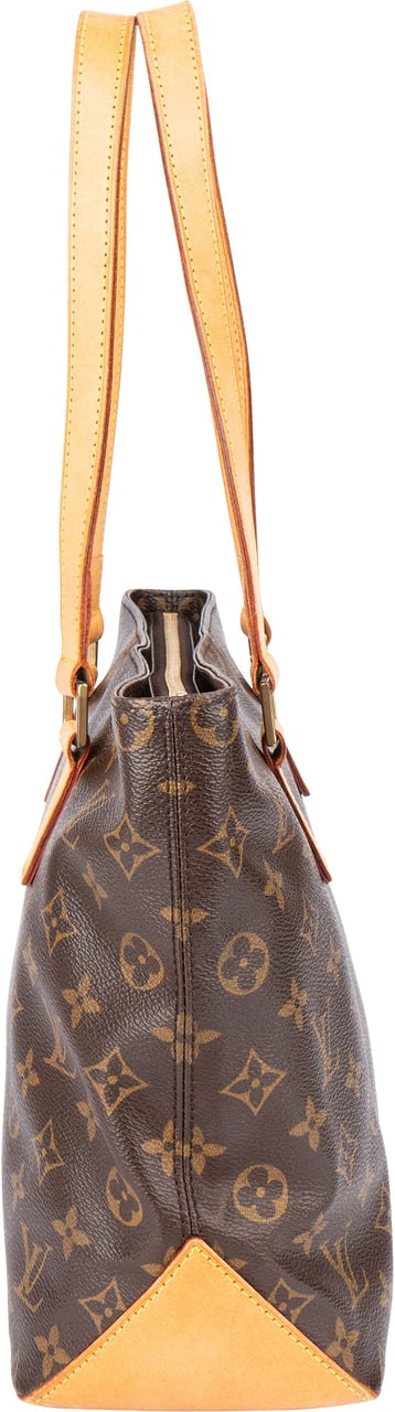 Louis Vuitton Louis Vuitton Canvas Monogram Cabas Piano Shoulder Bag Bruin