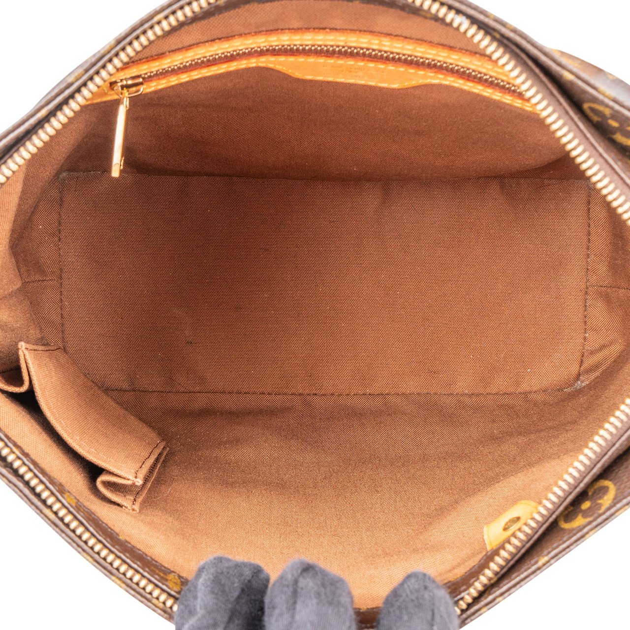 Louis Vuitton Louis Vuitton Canvas Monogram Cabas Piano Shoulder Bag Bruin